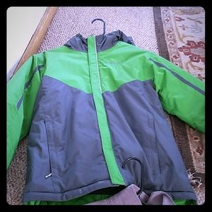 Some shirts and a jaket